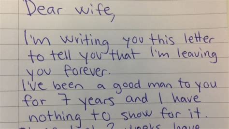 Find exactly what you're looking for! Husband Demands Divorce In Letter, His Wife Brilliant ...