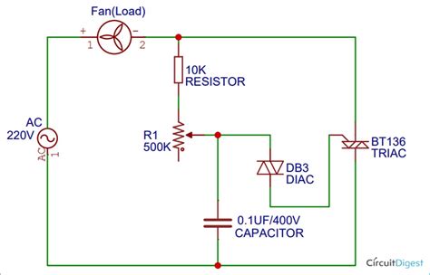 Remote Controlled Fan Regulator Circuit Diagram Circuit Diagram