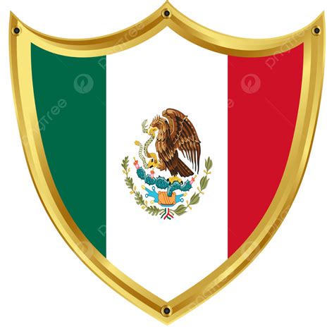 Mexico Flag Shield Mexico Flag Vector Mexicoan Mexico Png