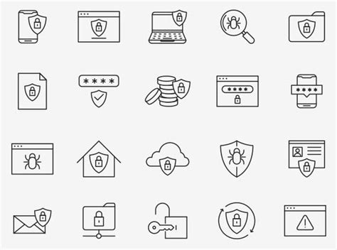 20 Security Vector Icons