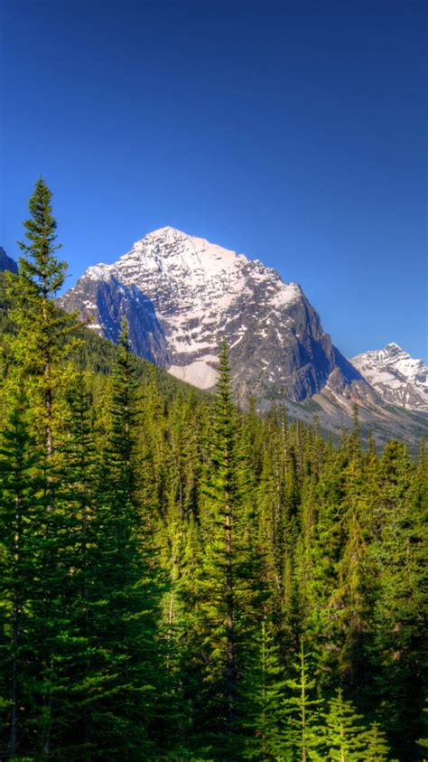 Обои Парки Канады гора природа горный рельеф дикая местность для