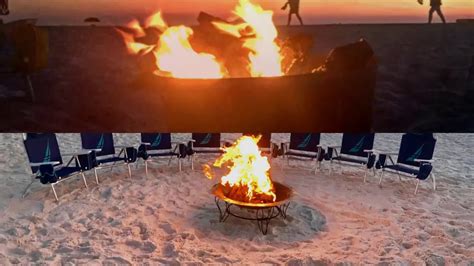 30a Beach Bonfires Bonfires At The Beach Youtube