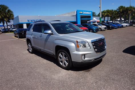 Certified Pre Owned 2016 Gmc Terrain Slt Fwd Sport Utility