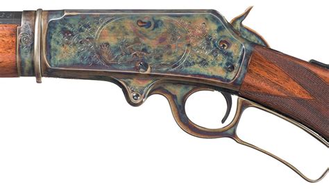Deluxe Factory Engraved Marlin Model 1893 Lever Action Takedown Rifle