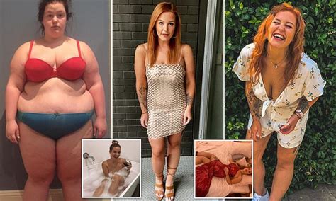 Obese Woman Sheds 12 Stone After Ditching Her Toxic Ex Daily Mail Online