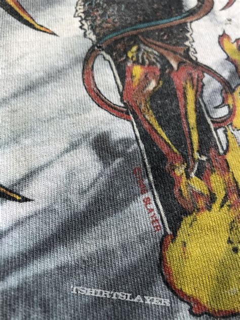 Slayer Crucified Satan Batik Tie Dye Shirt Tshirtslayer Tshirt And
