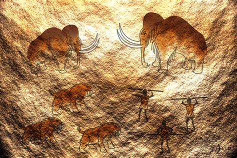 Wooly Mammoth Cave Painting At Explore Collection Of Wooly Mammoth Cave
