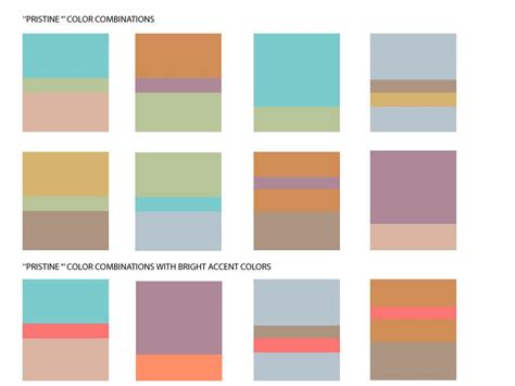 Pristine Color Combinations Pastels Color Combinations Muted Tones