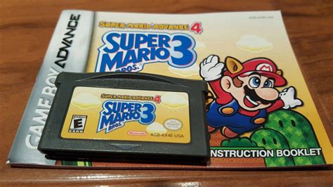 Super Mario Bros 3 Mario Advance 4 Nintendo Gameboy Advance Video Game