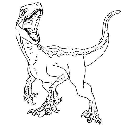 Jurassic World Coloring Pages Printable Coloring Pages