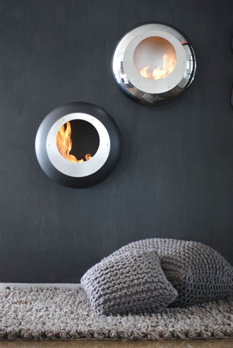 These Wall Mounted Fireplaces From Wharfside Stoves Are Very Cool They