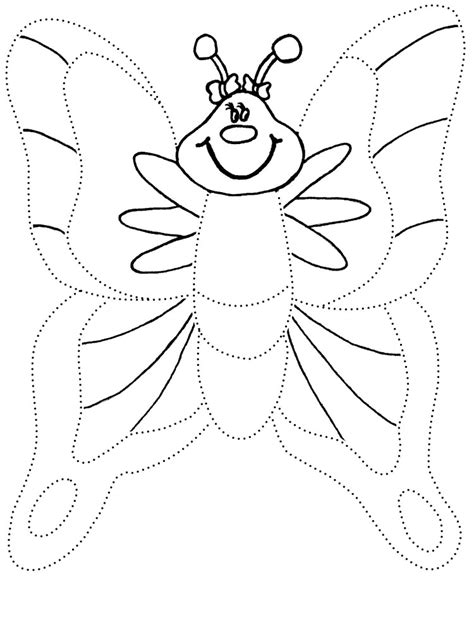 Our butterfly coloring sheet shows a pretty butterfly soaring in the sky above spring flowers. Butterfly coloring pages for kids