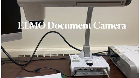 Elmo Tt 12 Document Camera Hide The Software Switch From