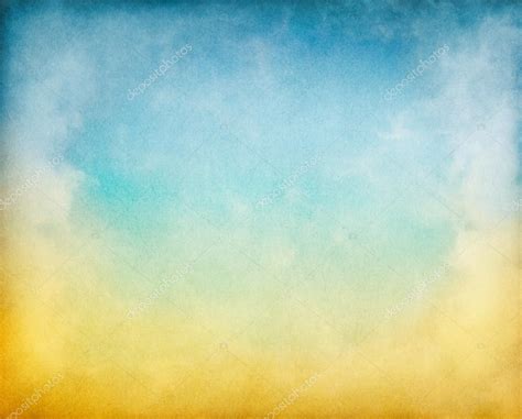 Nubes Amarillas Azules Fotografía De Stock © Davidschrader 16687065