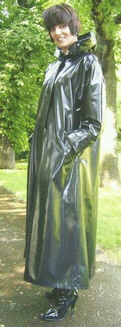 Full Length Plastic Mack Pvc Raincoat Plastic Raincoat Vinyl Raincoat