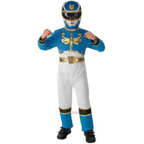 Blue Power Ranger Megaforce Classic Kids Costume