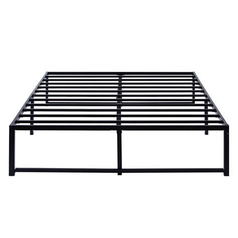 Vecelo Queen Size Bed Frame 62 W，metal Platform Bed Frames No Box