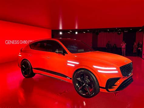 Genesis Gv80 Coupe Concept To Usher In A New Line Of Performance Models
