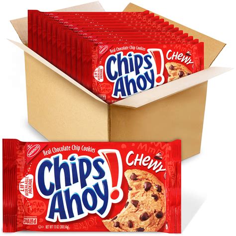 Buy Chips Ahoy Chewy Chocolate Chip Cookies 12 13 Oz Packs Online