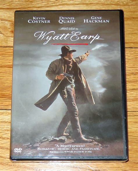 Wyatt Earp DVD 2006 Kevin Costner Dennis Quaid Gene Hackman