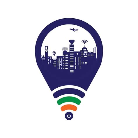 Premium Vector Smart City Logo Icon