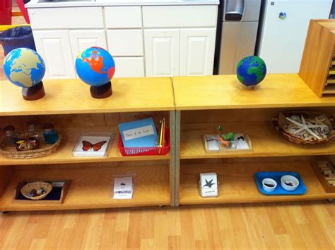 My Montessori Classroom Culture Shelf Montessori Classroom Layout