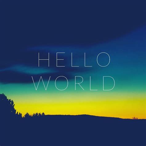 Wallpaper - Hello World | Wallpaper, World, Programming tutorial