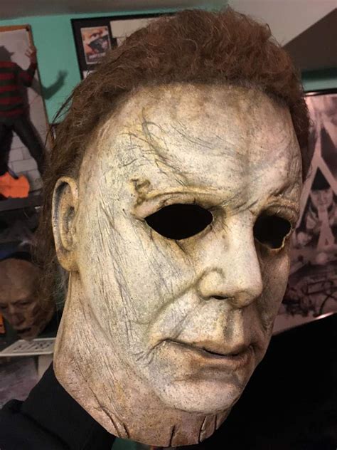 Custom Michael Myers 2018 Mask Repaint Horror Halloween Trick Or Treat
