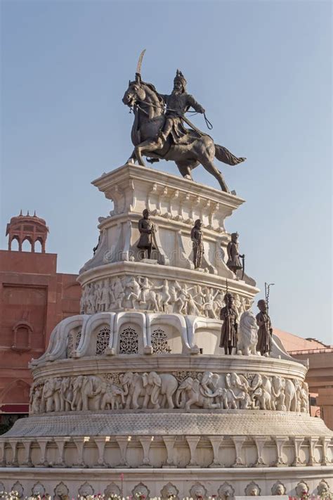 Monument To Maharaja Ranjit Singh In Amritsar Stock Image Image Of