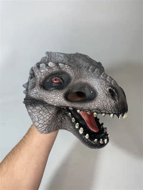 Jurassic Park World Mens Adult Deluxe Indoraptor Dinosaur Costume Mask Rubies 2495 Picclick