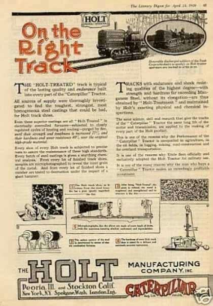 Pin By Bri On Caterpillar Industrial Ads 1920s