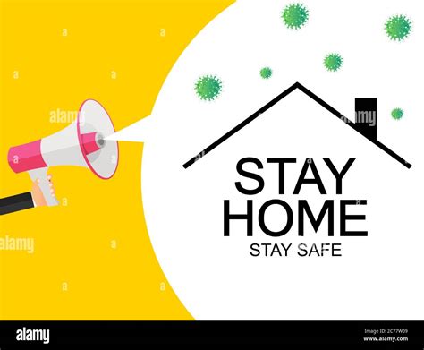 Stay Home Stay Safe Poster Awareness Social Media Campaign And