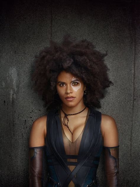 Images New Photo Of Zazie Beetz As Domino In Deadpool 2