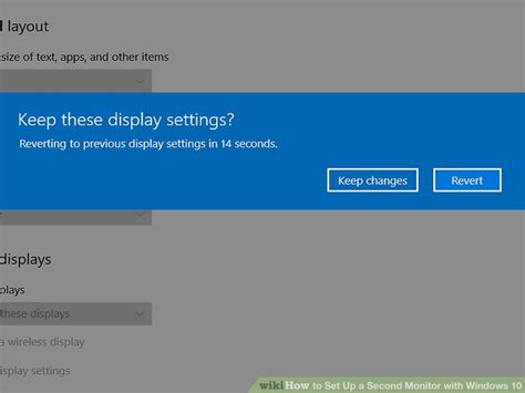 How To Set Up A Second Monitor With Windows 10 13 Steps