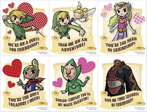 Zelda Valentines Boy Valentine Cards Funny Valentines Cards
