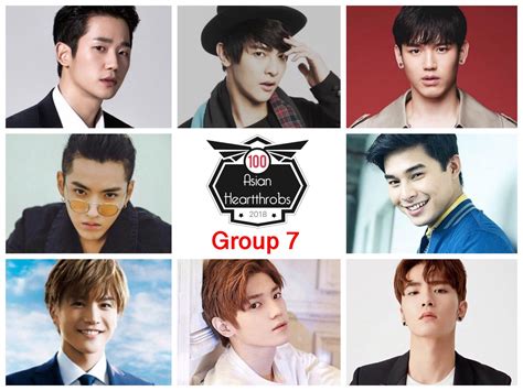 100 Asian Heartthrobs Voting For Group 7 Now Open Starmometer