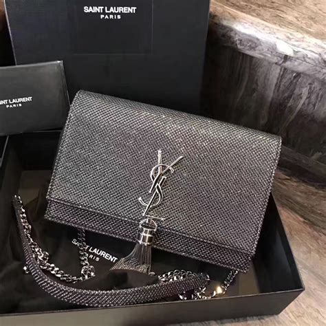 Saint Laurent Classic Kate Monogram Tassel Chain Wallet Ysl Handbags