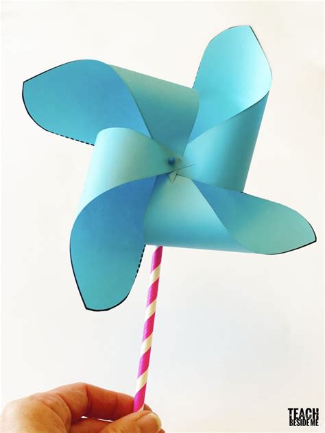 How To Make Pinwheels With Templates Teach Beside Me