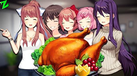 Thanksgiving With The Literature Club Ddlc Mod Youtube