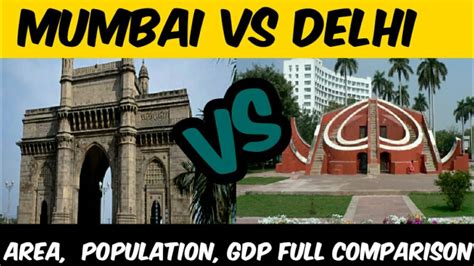 Vs Mumbai Vs Delhi Full City Comparison Youtube