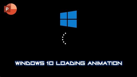 How To Make Windows 10 Loading Animation In Powerpoint Animations