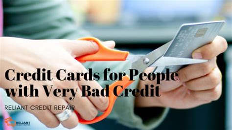 Find the 'bad credit' credit cards most likely to accept you. Credit Cards for People with Very Bad Credit | Bad credit, Credit repair, Bad credit score