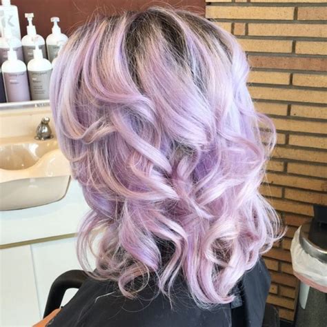If you are an office lady, opt for this standard hair color. Light Purple Hair Colors | 2019 Haircuts, Hairstyles and ...