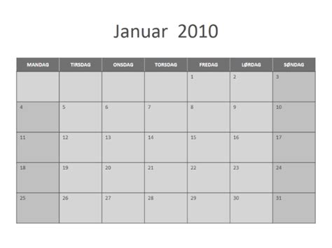 Calendario De 2010 Lunes A Domingo