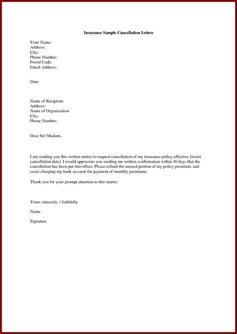If you've been invited to write and give a keynote speech. insurance cancellation letter life write sample cover templates | Resignation letter ...