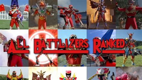 All Power Rangers Battlizers Ranked Youtube