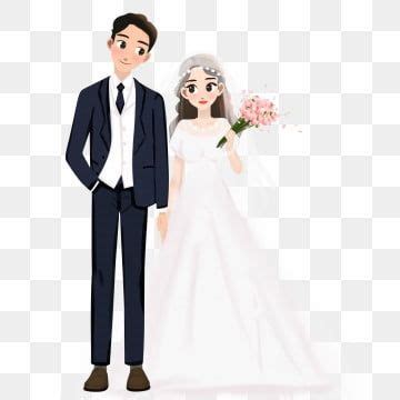 Just tap (on mobile) or click (online), and your photo will transform into a cartoon in a tick. Cartoon Married Couple in 2021 | Wedding couple cartoon, Bride cartoon, Bride clipart