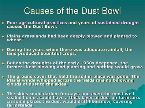 Ppt The Dust Bowl Powerpoint Presentation Free Download Id3767423