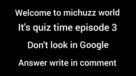 Its Quiz Time Episode 3 Gk Quiz Places Of The World Part 1 Youtube