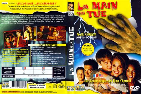 Jaquette Dvd De La Main Qui Tue Cinéma Passion